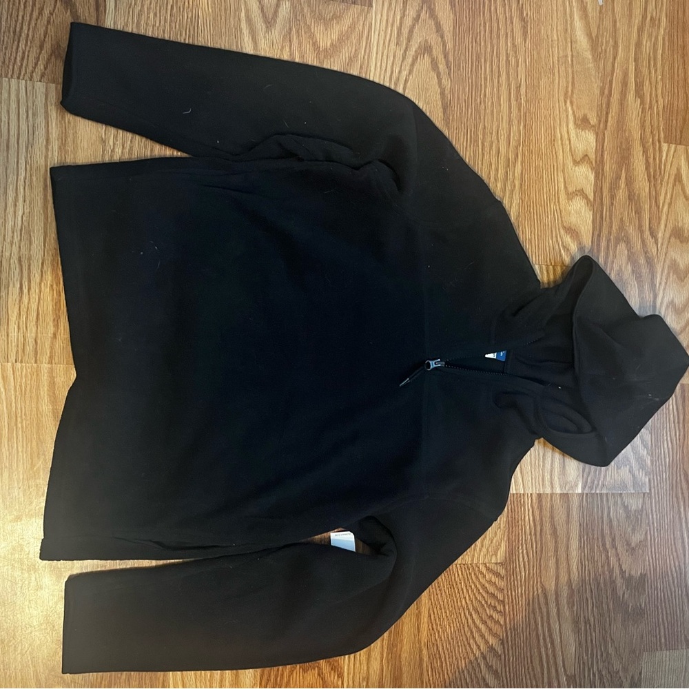 Black Hooded Sweatshirt